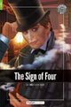 Book cover of: Sign of Four - Foxton Readers Level 1 (400 Headwords CEFR A1-A2) with free online AUDIO
