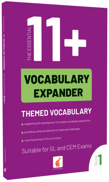 Book cover of: Essential 11+ Vocabulary Expander with Themed Vocabulary - Book 1
