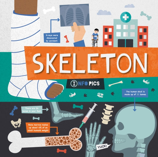 Book cover of: Skeleton. By: Harriet Brundle