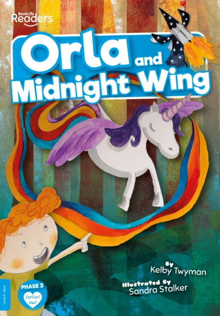 Book cover of: Orla and Midnight Wing. By: Kelby Twyman