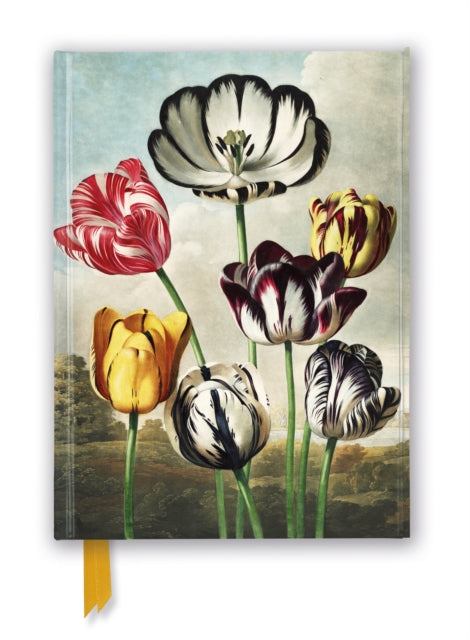 Book cover of: Temple of Flora: Tulips (Foiled Journal). By: Flame Tree Studio