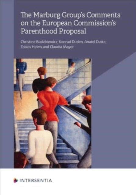 Book cover of: Marburg Group's Comments on the European Commission's Parenthood Proposal. By: Konrad Duden
