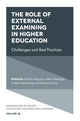 Book cover of: Role of External Examining in Higher Education. By: Enakshi Sengupta