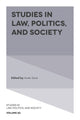 Book cover of: Studies in Law, Politics, and Society. By: Austin Sarat