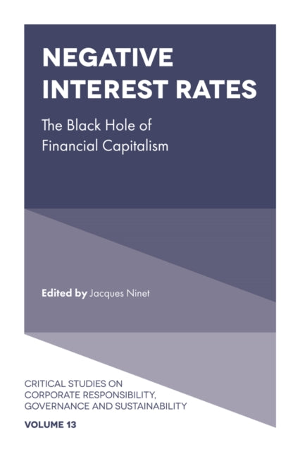 Book cover of: Negative Interest Rates. By: Jacques Ninet