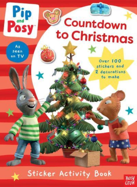 Book cover of: PIP & POSY COUNTDOWN TO CHRISTMAS. By: PIP & POSY