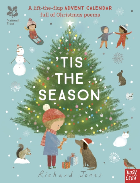 National Trust: 'Tis the Season: A Lift-the-Flap Advent Calendar Full of Christmas Poems 9781839946868 Jones, Richard