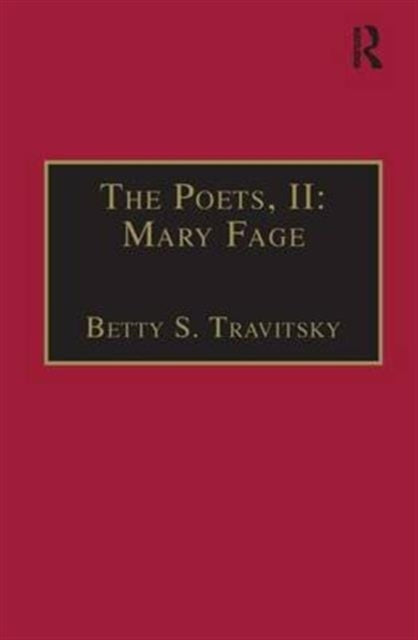 Book cover of: Poets, II: Mary Fage