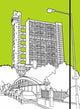 Book cover of: London Buildings: Trellick Tower notebook. By: Robin Farquhar