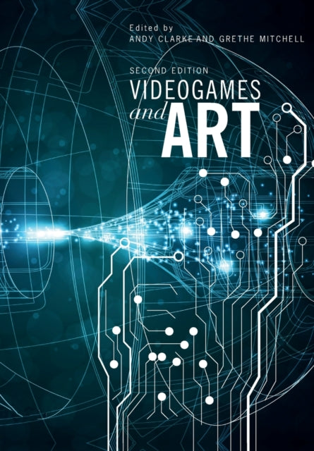 Book cover of: Videogames and Art. By: Andy Clarke