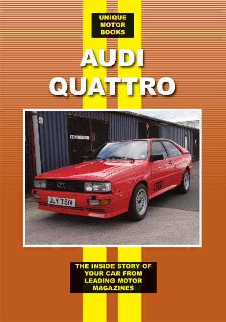 Book cover of: Audi Quattro. By: Colin Pitt