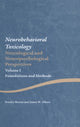 Book cover of: Neurobehavioral Toxicology: Neurological and Neuropsychological Perspectives, Volume I