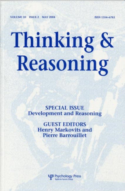 Book cover of: Development and Reasoning. By: H. Markovits