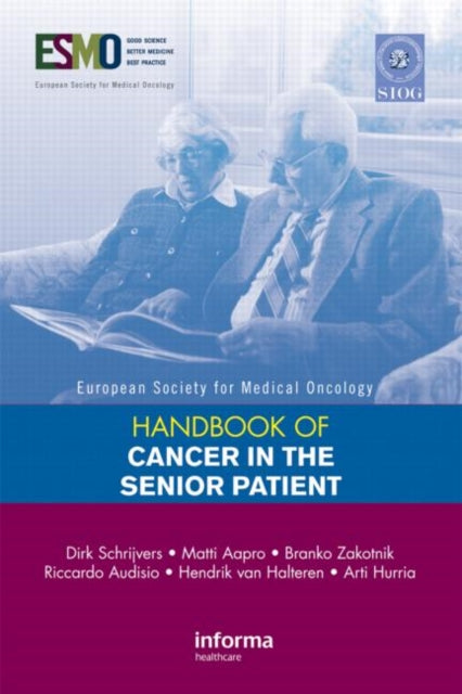 Book cover of: ESMO Handbook of Cancer in the Senior Patient. By: Dirk Schrijvers