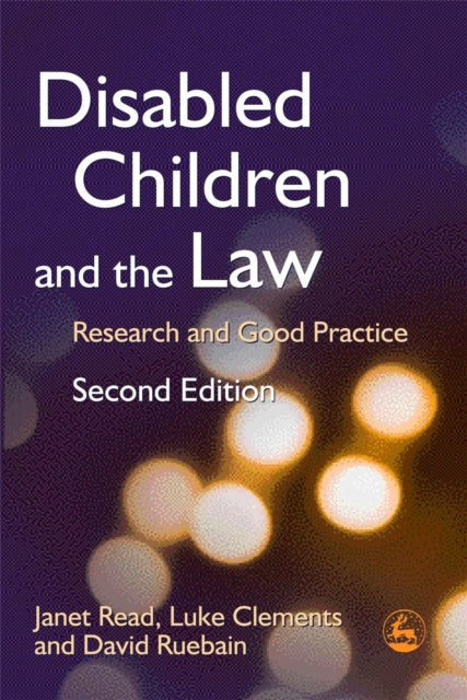 Book cover of: Disabled Children and the Law. By: Janet Read
