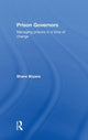 Book cover of: Prison Governors. By: Shane Bryans