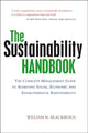 Book cover of: Sustainability Handbook. By: William R. Blackburn