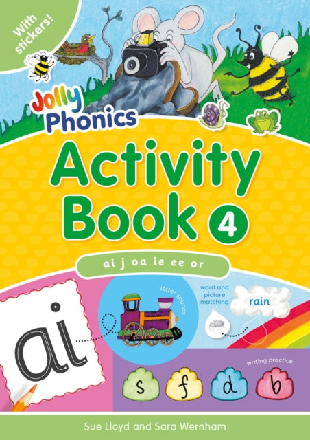 Book cover of: Jolly Phonics Activity Book 4