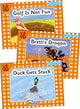 Book cover of: Jolly Phonics Orange Level Readers Set 3. By: Louise Van-Pottelsberghe