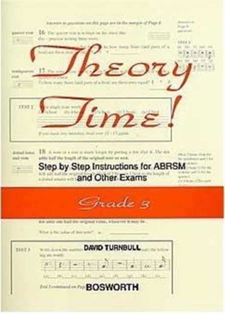 Book cover of: Theory Time - Grade 3