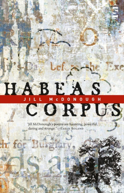Book cover of: Habeas Corpus. By: Jill McDonough