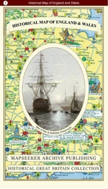 Book cover of: Historical Map of England and Wales