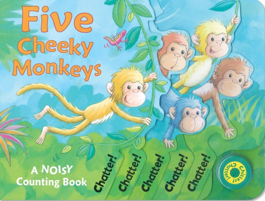 Book cover of: Five Cheeky Monkeys