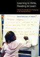 Book cover of: Learning to Write/Reading to Learn. By: J. R. Martin