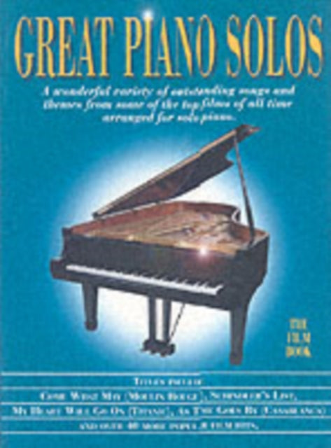 Book cover of: Great Piano Solos - Film Book