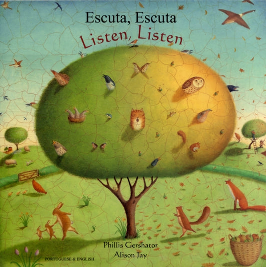 Book cover of: Listen, listen. By: Phillis Gershator