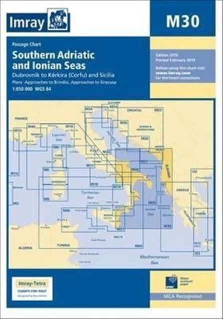 Book cover of: Imray Chart M30