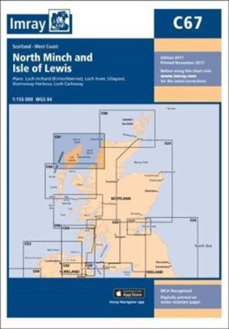 Book cover of: Imray Chart C67