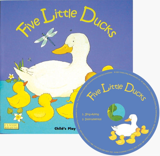 Book cover of: Five Little Ducks. By: Penny Ives
