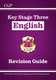 Book cover of: KS3 English Revision Guide (with Online Edition, Quizzes and Knowledge Organisers)