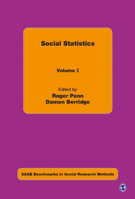 Book cover of: Social Statistics