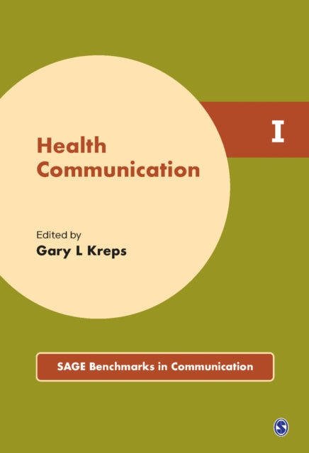 Book cover of: Health Communication. By: Gary L. Kreps