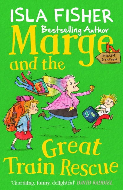 Book cover of: Marge and the Great Train Rescue. By: Isla Fisher