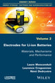 Book cover of: Electrodes for Li-ion Batteries. By: Laure Monconduit