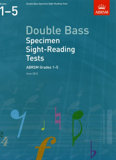 Book cover of: Double Bass Specimen Sight-Reading Tests, ABRSM Grades 1-5