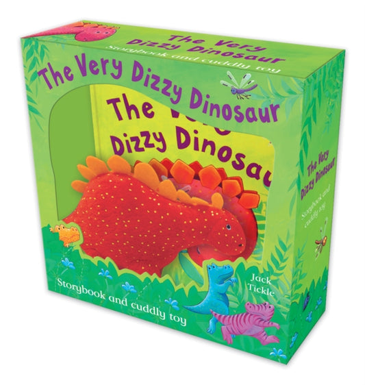 Book cover of: The Very Dizzy Dinosaur. By: Jack Tickle
