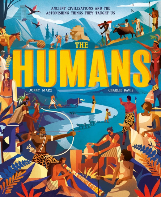 Book cover of: The Humans. By: Jonny Marx