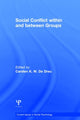 Book cover of: Social Conflict within and between Groups. By: Carsten K. W. De Dreu