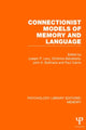 Book cover of: Connectionist Models of Memory and Language (PLE: Memory). By: Joseph P. Levy