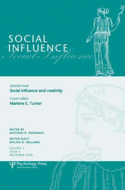 Book cover of: Social Influence and Creativity. By: Marlene Turner