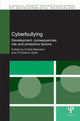 Book cover of: Cyberbullying. By: Ersilia Menesini