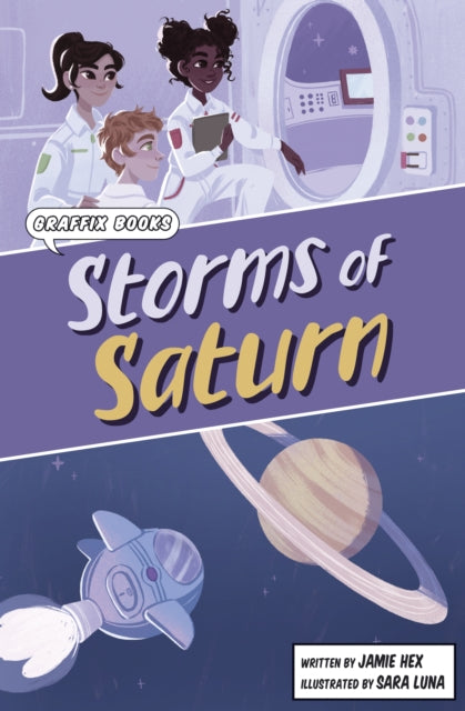 Book cover of: Storms of Saturn. By: Jamie Hex; Sara Luna