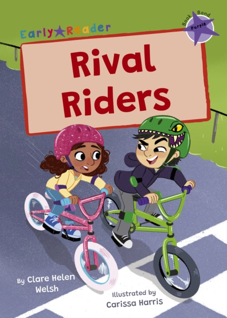 Book cover of: Rival Riders. By: Clare Helen Welsh; Carissa Harris