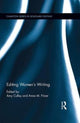 Book cover of: Editing Women's Writing, 1670-1840. By: Amy Culley