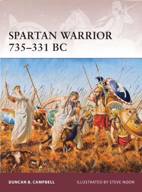 Book cover of: Spartan Warrior 735–331 BC