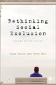 Book cover of: Rethinking Social Exclusion